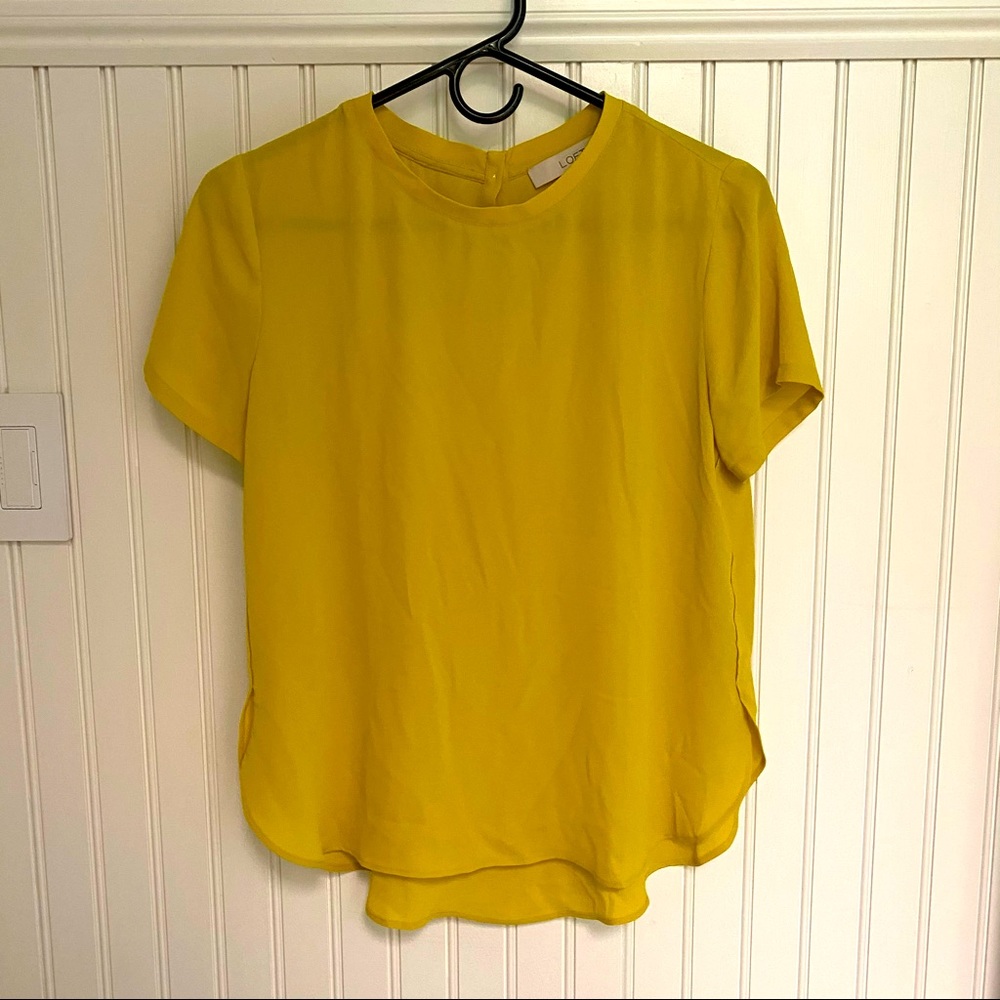Ann Taylor Loft Marigold blouse